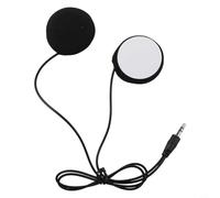 Girftong Motorcycle Helmet Microphone Sets, Hardwire And Soft Wire Options For Cardo Intercom Systems, Clear Audio Communication Accessesories For Riding, Black(A)