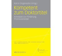 Girgensohn - Kompetent zum Doktortitel - New paperback or softback - X555z
