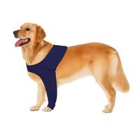 Girihe 1 PCS Dog Leg Wound Protector Dog Elbow Protector with Magic Stickers, Dogs Leg Protectors for Pet Front Legs Injury Recover