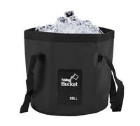 Girihe 1 PCS Folding Bucket, 20 L Lightweight & Portable Folding Bucket Plumbers Foldingg Buckets, Collapsible Camping Water for Camping Hiking Boating Car Washing