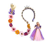 Girihe 1 PCS Kids Wig, Rapunzel Accessories Kids Pink Wig Rapunzel Birthday Decorations, Rapunzell Hair for Kid Girls Kid Halloween Birthday Christmas Party Cosplay