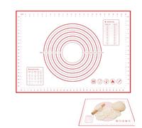 Girihe 1 PCS Silicone Mat, 70×50 CM Food Grade Non-Slip Silicone Baking Mat Heat Resistant Fon/Dant Rolling Matt, Pastry Mats for Cake Pizza Mats