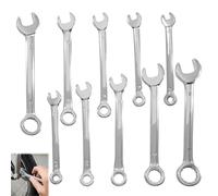 Girihe 10 PCS Spanner Sets, 4-11 MM Metric Spanner Set Small Spanner Small Combination Wrench Ratchet Spannerr Set Spanner-Set, Spannerr Repair Tools for Home Appliance Furniture Bike Car Repairs