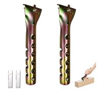 Girihe 2 PCS Heavy Duty Scraper, 4.5CM Scrappers Tool Carbide Scraper Premium Ergonomic Paint Scrapers for Removing Paint Glue Grout Varnish Resin & Rust