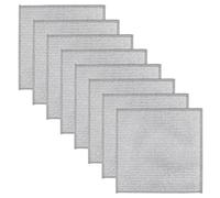 Girihe 8 PCS Metal Scourers, Miracle Cleaning Cloth Double Wire Dish Cloths Reusable Non Scratch Scourers, Wire Scourer for Cookware Sinks Dishes Stove Tops