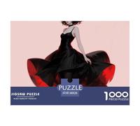 Girl 1000pcs Puzzles Square Puzzles for Adults And Kids, Stress Releasing Educational Toys for Toddlers 38x26cm/1000pcs