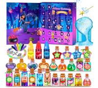 Girl Advent Calendar 2025 for Kid - Mystery Potions Christmas Count-down Calendar Craft kits Toys for 8 9 10+ Girls & Boys 24 Magic Mix Wizard Potion Bottles Xmas Surprise Gifts for Kids