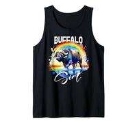 Girl African Buffalo Tank Top