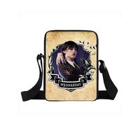 (Girl and Hand) Wednesday Addams Crossbody Shoulder Bag Waterproof Student School Gift Travel
