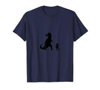 Girl and Tyrannosaurus Rex T-Shirt