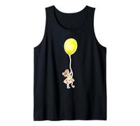 Girl Balloon Child Play Youth Happy Moments Heartwarming Tank Top