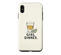 Girl Bar Humor Dinner Funny Tequila Shot Lime Design Case for iPhone XS Max