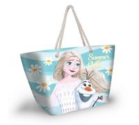 Girl beach Bag Karactermania Disney Frozen Chill Multicolore 37x52x17 cm