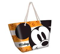 Girl beach Bag Karactermania Disney Mickey Orange Jaune 37x52x17 cm