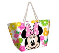 Girl beach Bag Karactermania Disney Minnie Fruits Blanc 37x52x17 cm
