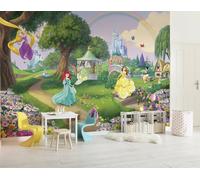 Girly bedroom Disney Characters Wall Mural photo Wallpaper Princess green garden