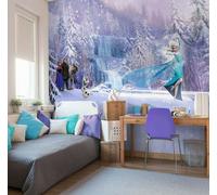 Komar? 8-499 Disney Frozen Forest Wallpaper Mural-368 x 254cm, Multi-Colour, Set of 8 Pieces