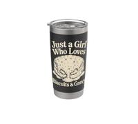 Girl Biscuits Gravy Stainless Steel Insulated Tumbler