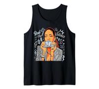 Girl Boss Queen Babe Move in Silence Money Stack Tank Top