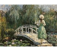 Girl Bridge Puzzle - 5000 Piece Jigsaw Puzzles for Adults - The Back Features Printed Letter Guides - The Pieces fit Together Snugly - Wooden Puzzles for Adults - Gifts Family 61.6 X 41.5 Inch s7h-443