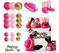 Girl Cowboy Rodeo Cake Decoration Cowboy Girl Cake Decorations Cowboy Hat Birthday Cake Topper Cowboy Boots Cake Decoration