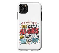 Girl Dad All Girls Father Of Daughters Case for iPhone 11 Pro Max