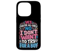 Girl Dad All Girls Father Of Daughters Case for iPhone 14 Pro