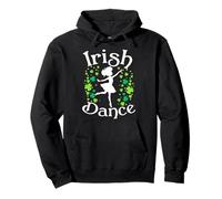 Girl Dancing Dancer Irish Dance St. Patrick’s Day Pullover Hoodie