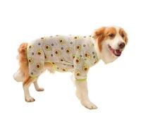 Girl Dog Apparel Cartoon Fruit Outfit Lovely Fruit Pattern Four-Legged Pullover For Elegant Shirt Costume Apparel Dog Walking Outfit