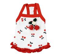Girl Dog Clothes Cute Soft Breathable Spring Apparel