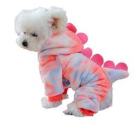 Girl Dog Jumpsuit Costume Apparel Cartoon Dinosaur Jumpsuit Winter Cloth For Puppy Dog And Cats Photo Props
