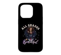Girl Empowered Afro Black Queen African Women Case for iPhone 15 Pro