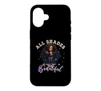 Girl Empowered Afro Black Queen African Women Case for iPhone 16