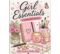 Girl Essentials: Cute Aesthetic Coloring Book