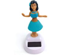 Girl Figure, Dashboard Doll, Solar Powered Dancing Girl, Car Dashboard Decoration, Swinging Bobble Toy, Car Ornaments Dolls, Hawaiian Girl Solar Dancing Ideal For Windowsill, Car, Desk Novelty Toys