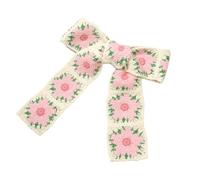Girl Flat Clip Hairpin Ornaments Bow Barrette For Women Girl Bunches Hairclip Sweet Christmas Sweet Photo Props