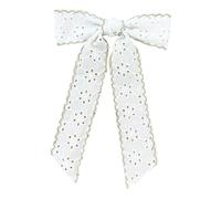 Girl Flat Clip Hairpin Ornaments Bows Barrette For Women Girl Bunches Hairclip Sweet Christmas Sweet Photo Props