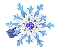 Girl Flat Clip Hairpin Ornaments Crystal Barrette For Women Girl Bunches Hairclip Sweet Christmas Sweet Photo Props