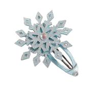 Girl Flat Clip Hairpin Ornaments Crystal Barrette for Women Girl Bunches Hairclip Sweet Christmas Sweet Photo Props