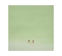 Girl Floating in The Pool 3 Canvas Poster Bedroom Decor Landscape Office Room Decor Gift 12x12inch(30x30cm)