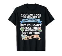 Girl from Montenegro - Relocation From Montenegro T-Shirt