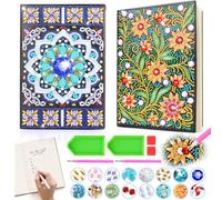 Girl Gifts 5-7-9-10 Year Old, Craft Kits for Kids Age 6 8 11 12, Diamond Art Kits, Cute Stationary, Birthday Presents for 5 6 7 9 Year Olds, Notebook Arts and Crafts for Kids Toys, Girl’s Diary