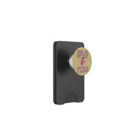 Girl Go Get That Flag Pink Leopard Print Mom Girl PopSockets PopWallet for MagSafe