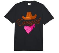 Girl Graphic Western Riding Horse Equestrian Country Rodeo Comfort Colors Adult Heavyweight T-Shirt