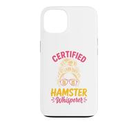 Girl Hamster Keeper Woman Owner Pet Hamster Case for iPhone 13
