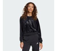 Girl Holiday Glam Cropped Sweatshirt