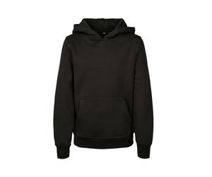 Girl hoodie Build Your Brand Noir 9/11 ans