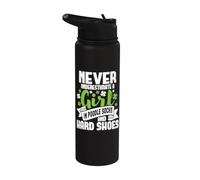 Girl in Poodle Socks - Irish Dancer Ceili Reel Dance Feis Stainless Steel Insulated Water Bottle