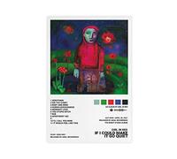 Girl in Red Posters If I Could Make It Go Quiet Album Cover Poster Canvas Poster Wall Art Decor Print Picture Paintings for Living Room Bedroom Decoration Unframe-style 08x12inch(20x30cm)