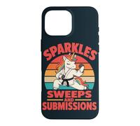 Girl Jiu Jitsu Fighter Unicorn BJJ Case for iPhone 16 Pro Max